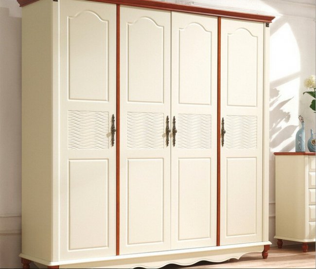 ตู้เสื้อผ้าพร้อมโต๊ะเครื่องแป้ง