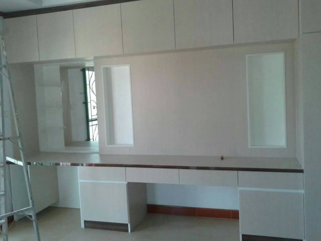 รับทำ เค้าน์เตอร์ห้องนอน พัทยา รูปแบบสวยงาม